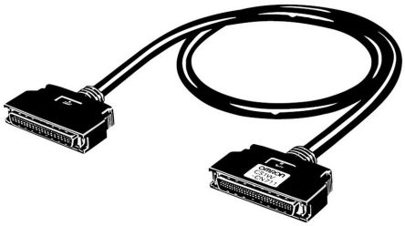 Omron CS1W Series Cable for Use with C200H Expansion I/O [CS1W-CN711]; 288-3210