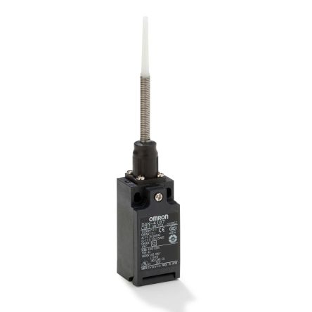 Omron D4N Series Rod Limit Switch, 2NC, IP67, Plastic Housing [D4N-4287]; 288-3215