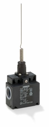 Omron D4N Series Roller Lever Limit Switch, 1NC/1NO, IP67, Plastic Housing [D4N-8120]; 288-3218
