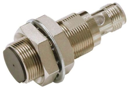 Omron Inductive Threaded Barrel Proximity Sensor, M18, 12 mm Detection [E2E-X12B218-M1]; 288-3225