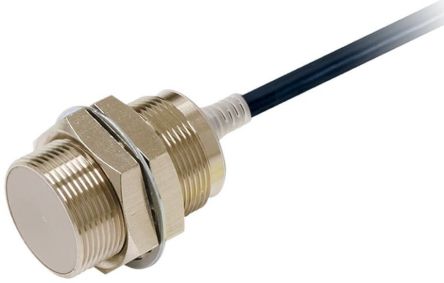 Omron Inductive Threaded Barrel Proximity Sensor, M30, 15 mm Detection [E2E-X15B3D30 2M]; 288-3226