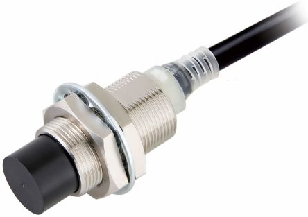 Omron Inductive Threaded Barrel Proximity Sensor, M18, 16 mm Detection [E2E-X16MB3D18 2M]; 288-3227