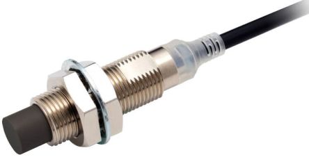 Omron Inductive Threaded Barrel Proximity Sensor, M12, 8 mm Detection [E2E-X8MB3D12 2M]; 288-3242