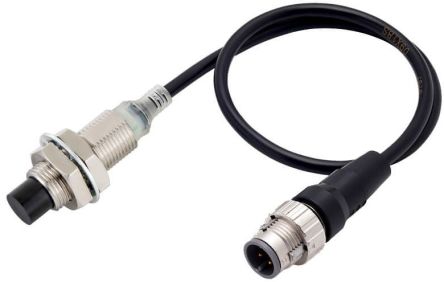 Omron Inductive Threaded Barrel Proximity Sensor, M12, 8 mm Detection [E2E-X8MD1-M1GJ 0.3M]; 288-3244