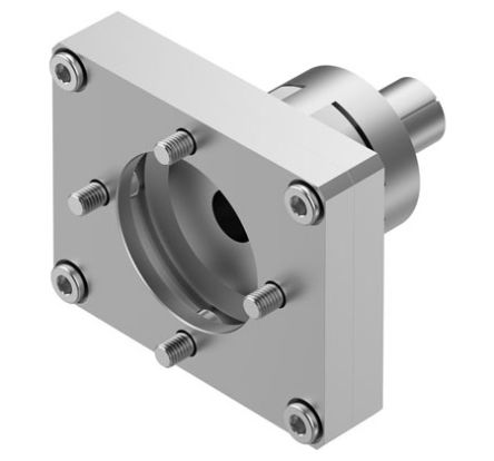 Festo Axial Foot EAMM-A-M80-90GB, For Use With Pneumatic Cylinder And Actuator [EAMM-A-M80-90GB]; 288-3308