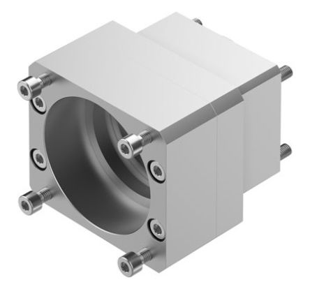 Festo Axial Foot EAMM-A-N80-115GA, For Use With Pneumatic Cylinder And Actuator [EAMM-A-N80-115GA]; 288-3338