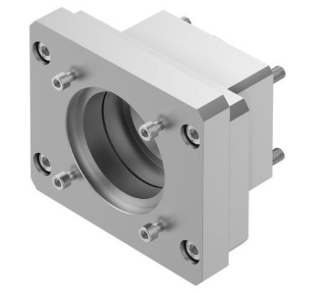Festo Axial Foot EAMM-A-N80-120GB, For Use With Pneumatic Cylinder And Actuator [EAMM-A-N80-120GB]; 288-3340