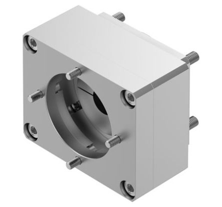 Festo Axial Foot EAMM-A-N80-90GA, For Use With Pneumatic Cylinder And Actuator [EAMM-A-N80-90GA]; 288-3348