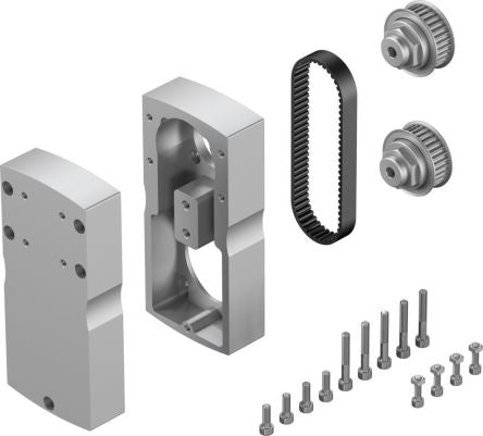 Festo Connection Kit EAMM-U-86-D40-70AA-102, For Use With Pneumatic Cylinder And Actuator [EAMM-U-86-D40-70AA-102]; 288-3391