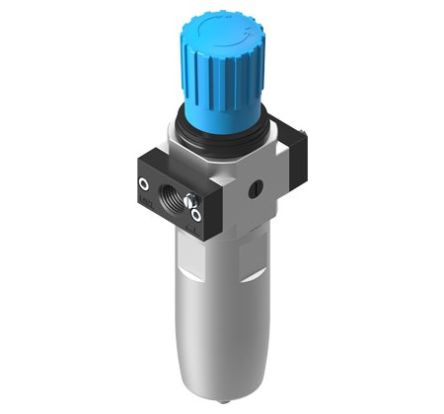 Festo Series D Filter Regulator, 5μm, G 1/2, Manual, 20 bar, 5271796 [LFR-1/2-D-5M-O-MIDI-T3-EX4]; 288-3452