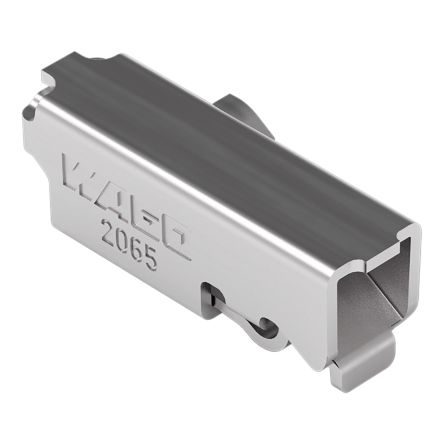 WAGO 2065 Series PCB Terminal Block, 2-Contact, 6.5mm Pitch, Push-In, 1-Row, Cage Clamp Termination [2065-100/998-403-1]; 288-5098