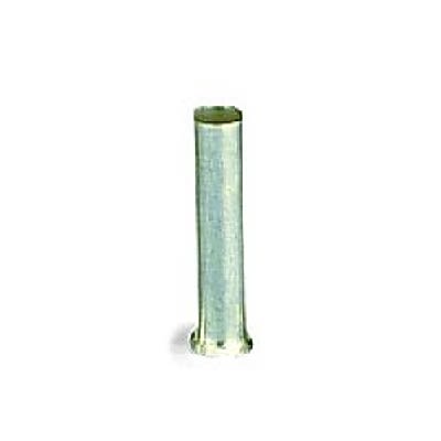 WAGO, 216 Ferrule, 8mm Pin Length, 2.3mm Pin Diameter, Silver [216-102-1]; 288-5116