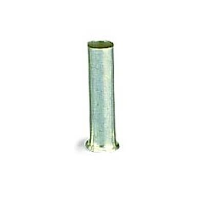 WAGO, 216 Ferrule, 8mm Pin Length, 2.5mm Pin Diameter, Silver [216-103-1]; 288-5117
