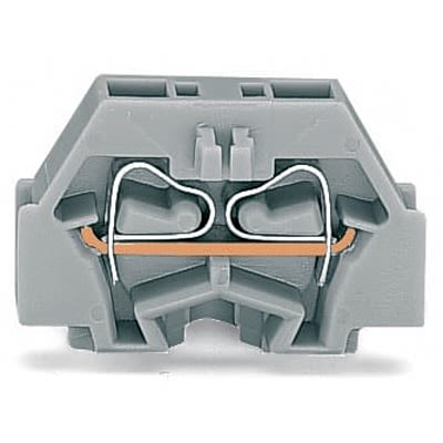 WAGO 260-306-1 260 Series Orange, 1.5mm², 2-Level, Cage Clamp Termination [260-306-1]; 288-5186