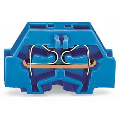 WAGO 261-304-1 261 Series Blue, 2.5mm², 2-Level, Cage Clamp Termination [261-304-1]; 288-5188