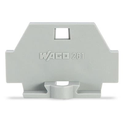 WAGO 261 Series End Plate [261-361-1]; 288-5189