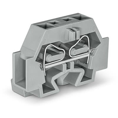 WAGO 262-301-1 262 Series Grey, 4mm², 2-Level, Cage Clamp Termination [262-301-1]; 288-5190