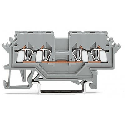 WAGO 279-621-1 279 Series Grey, 1.5mm², 4-Level, Cage Clamp Termination [279-621-1]; 288-5206