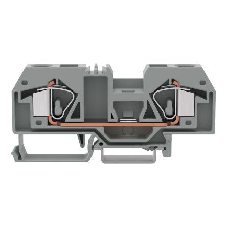 WAGO 283-901-1 283 Series Grey, 16mm², 2-Level, Cage Clamp Termination [283-901-1]; 288-5244