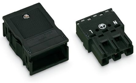 WAGO, 10mm Pitch, 770, 3 Way, , Pluggable Terminal Block, Plug, Push-In, Cage Clamp Termination, 770-113-1 [770-113-1]; 288-5294