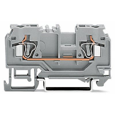 WAGO 880-901-1 880 Series Grey, 4mm², 2-Level, Cage Clamp Termination [880-901-1]; 288-5314