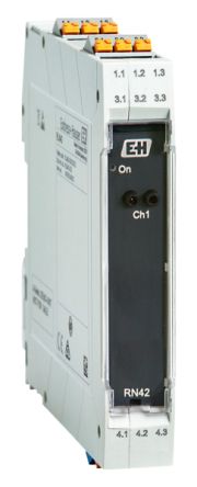 Endress+Hauser 1 Channel Galvanic Barrier, Galvanic Barrier/Isolator, Current Input, 0/4 to 20 mA Output, SIL 2, Zone 2 [RN42-BE1AU]; 288-6007