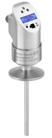 Endress+Hauser PT100 Temperature Sensor, 6mm Dia, 20mm Long, G 1/2, 0.5 K +200°C Max [TTR35-A1C12ULL1CAA]; 288-6196