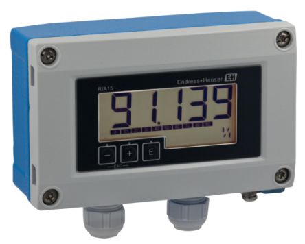 Endress+Hauser RIA15 LCD Process Indicator for Current, HART Signal, 45mm x 92mm [RIA15-AAC3]; 288-6536