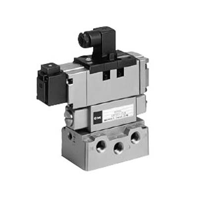 SMC Flow Control Pneumatic Solenoid Valve - Solenoid VS7-6 Series 220V ac [EVS7-6-FG-S-6CVO-Q]; 288-6930