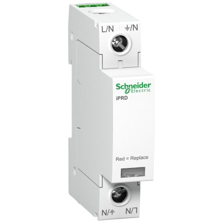 Schneider Electric Surge Arrester, 5kA, 460V ac, Clip-On Mount [A9L65121]; 288-7111