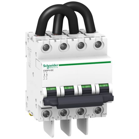 Schneider Electric C120 A9N Circuit Breaker, 2P, 13A Curve B, 800V DC, 3 kA Breaking Capacity [A9N61658]; 288-7119