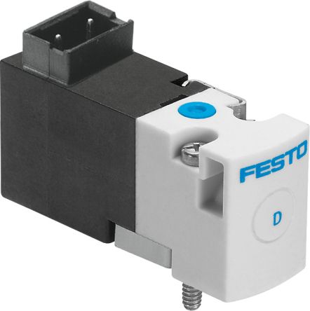 Festo Monostable Pneumatic Solenoid Valve - Electrical MHA1 Series 5V dc, 197039 [MHA1-M4H-2/2G-0,9-TC]; 288-7789