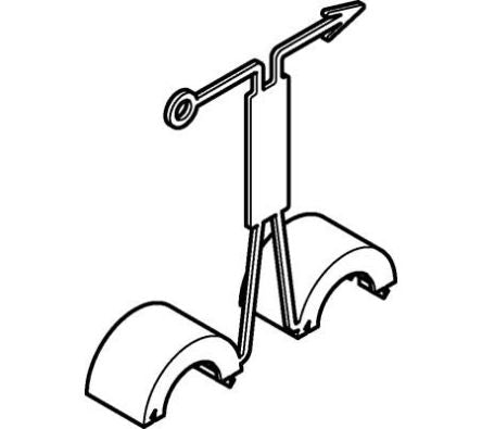 Festo NEAU Safety Clip, 548067 [NEAU-M8-GD]; 288-7903