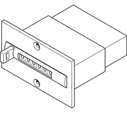 Festo PZA Counter, 6 Digit [PZA-E-C]; 288-7948