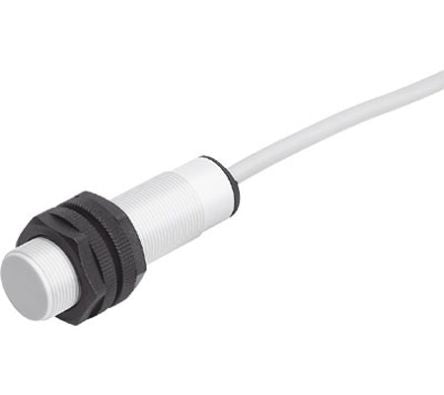 Festo Inductive Threaded Barrel Proximity Sensor, M18, 5 mm Detection, 10 → 30 V [SIEN-M18B-PS-K-L-PA]; 288-7976