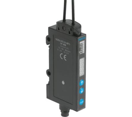Festo Fibre Optic Sensor, PNP Output, IP64, 10 - 30 V [SOE4-FO-D-HF2-1P-M8]; 288-8009