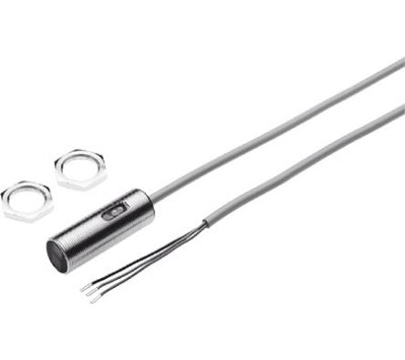Festo Fibre Optic Sensor 20000 mm, PNP Output, IP65, IP67, 10 - 36 V [SOEG-E-M18-PA-K-2L]; 288-8019