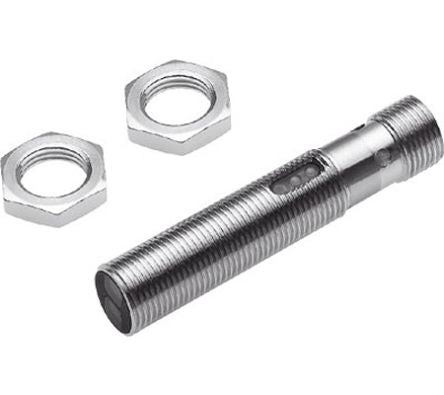 Festo Retroreflective Photoelectric Sensor, Cylindrical Sensor, 1500 mm Detection Range [SOEG-RSP-M12-PS-S-2L]; 288-8029