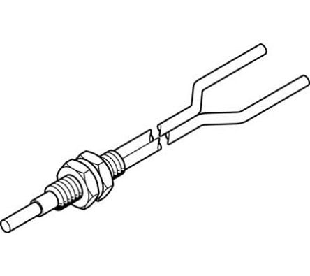 Festo Fibre Optic Cable, 2m [SOOC-TB-F-M4-2-R2]; 288-8074
