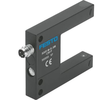Festo, SOOF Series M8 Mounting Accessory for Use with Optical Sensor, CE Standard [SOOF-M-FL-SM-C30-P]; 288-8083