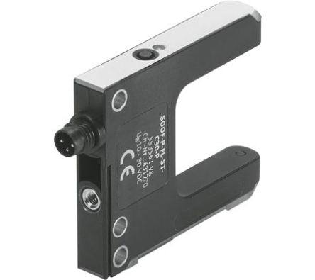 Festo, SOOF Series M8 Mounting Accessory for Use with Optical Sensor, CE Standard [SOOF-P-FL-ST-C30-P]; 288-8089