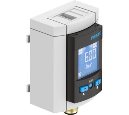 Festo Pressure Sensor, 20 - 30V dc, IP65 10 bar [SPAU-P10R-MS6-F-L-PNLK-PNVBA-M12D]; 288-8129