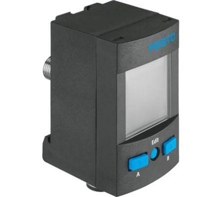 Festo Pressure Sensor, 20 - 30V dc, IP65, IP67 10 bar [SPAU-P10R-T-G18M-L-PNLK-PNVBA-M8D]; 288-8135
