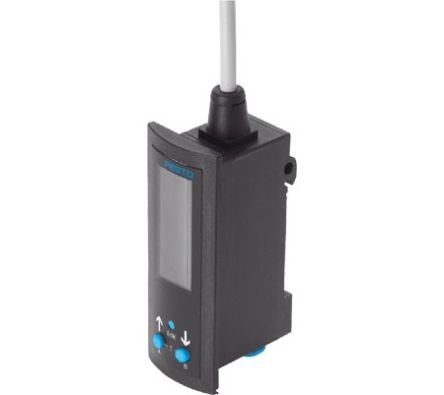 Festo Pressure Sensor, 15 - 30V dc, IP65 -1 bar [SDE3-V1Z-B-FQ4-2P-M8]; 288-8216