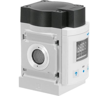 Festo SFAM Series Flow Sensor for Air, 30 l/min Min, 3000 L/min Max [SFAM-62-3000L-M-2SV-M12]; 288-8239