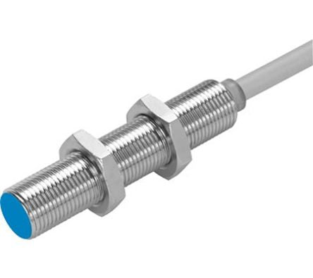 Festo Inductive Threaded Barrel Proximity Sensor, M12, 4 mm Detection, 10 → 300 V [SIED-M12B-ZS-K-L]; 288-8272