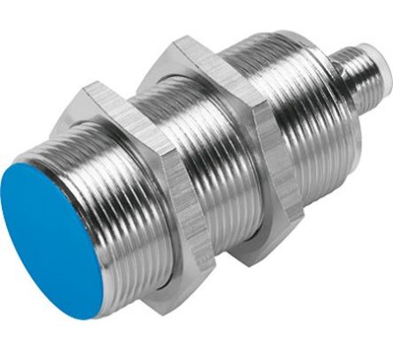 Festo Inductive Threaded Barrel Proximity Sensor, M30, 10 mm Detection, 20 →320 V [SIED-M30B-ZS-S-L]; 288-8296
