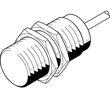 Festo Inductive Threaded Barrel Proximity Sensor, M30, 10 mm Detection, 10 → 30 V [SIEF-M30B-NS-K-L]; 288-8328