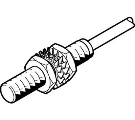 Festo Inductive Threaded Barrel Proximity Sensor, M8, 1.5 mm Detection, 10 → 30 V [SIEF-M8B-NS-K-L]; 288-8341