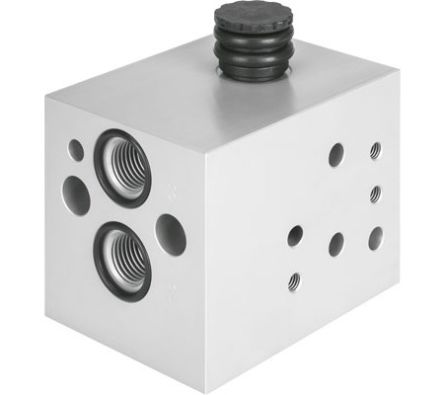 Festo VABS series NPT 1/4 Sub Base for use with Valves, 4727331 [VABS-S7-RB-B-N14-V14]; 288-8547
